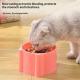 Solid Color Minimalism Slow-feeding Anti-choking Pet Bowl