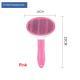 One-click Pet Hair Removal Steel Comb For Cats And Dogs