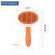 One-click Pet Hair Removal Steel Comb For Cats And Dogs