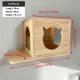 Cat Tree With Scratching Post Jumping Platform And Cat Bed Complete Set