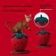 All-in-one Vertical Strawberry Cat Scratch Ball