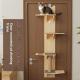 Hanging Cat Tree With Scratching Postspace-saving Design