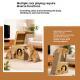 All-in-one Multifunctional Corrugated Paper Cat Self-entertainment Scratcher