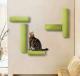 Cat Scratching Post Self-Adhesive Wall Mounted, Space Savings