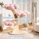 Compact, Space-saving Cat Tree With A Cozy Nest And A Durable Mushroom-shaped Scratching Post
