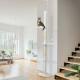 8.4 Floor to Ceiling Cat Tree, Adjustable Height, White