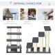 Cat Tree with 4 Steps for High Beds w/ Sisal Scratching Post