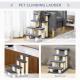 Cat Tree with 4 Steps for High Beds w/ Sisal Scratching Post