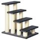 Cat Tree with 4 Steps for High Beds w/ Sisal Scratching Post