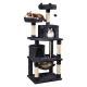 Vertical Cat Tree With Integrated Cat Bed