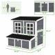 Wooden Pet Coop With Nesting Box
