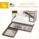 Wooden Rabbit Hutch Elevated Bunny Cage