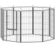 39 Inch Exercise Pen, 8 Panel Metal Pet Fence