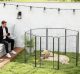 39 Inch Exercise Pen, 8 Panel Metal Pet Fence