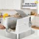Cat Stainless Steel Cat Litter Box For Big Cats With Flip Cover