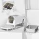 Cat Litter Box, Enclosed Cat Litter Box With Scoop, Deodorizer Bag