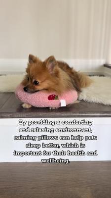 Dog Cat Sleeping Moon Pillow Small Dog Plush Pillow