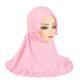 Girls Fashion Personality Pure Color Ruffles Headscarf