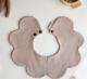 Super Soft Combed Cotton Baby Milk Spilt Prevent Petals Bib