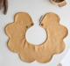 Super Soft Combed Cotton Baby Milk Spilt Prevent Petals Bib