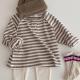 Casual All-matching Striped Top Simple