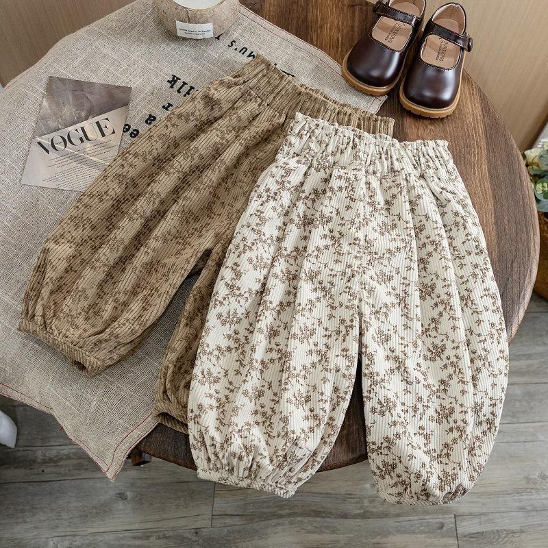 Girls Pants Autumn Clothes Outerwear Fashionable Korean Style