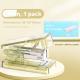 Mini transparent color stapler-blue-1 piece +1 box of staples sent - Option1