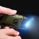 Outdoor Hand-cranked Power Generation Led Flashlight Strong Light Solar USB Charging
