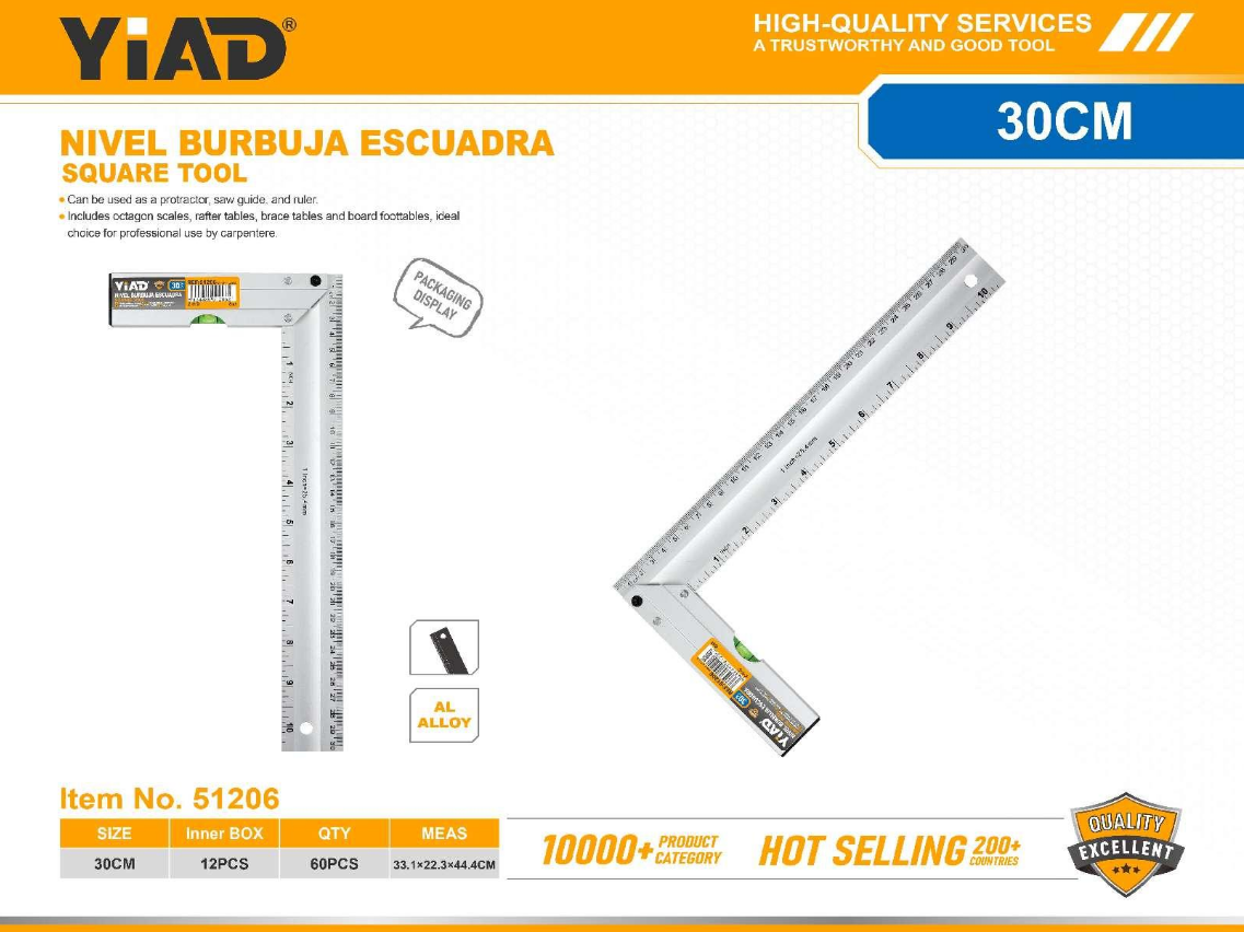 30CM Aluminum Alloy Angle Ruler-Only Support Self-pickup, And The Free Shipping Price Is An Anti-auction Price