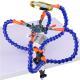 Welding Repair PCB Tool Clamp Table Adjustable With Magnifying Glass