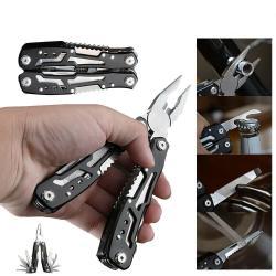Multifunctional Stainless Steel Multi-tool Pocket Pliers Saw Folding Pliers Outdoor Tools UK