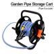 NEW Portable Hose Pipe Reel Garden Cart Free Standing Holder Water Hose 20m UK