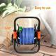 NEW Portable Hose Pipe Reel Garden Cart Free Standing Holder Water Hose 20m UK