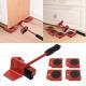 5 PCS Heavy Duty Furniture Shifter Lifter Set Wheel Moving Removal Slider Moving