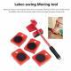 5 PCS Heavy Duty Furniture Shifter Lifter Set Wheel Moving Removal Slider Moving
