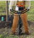VEVOR Post Hole Digger, 43cc 1250W Auger Post Hole Digger, Gas Powered Earth Digger With Earth Auger Drill Bit, 30 Inch Long Alloy Steel Auger, For Farmland, Garden And Plant, EPA Certification