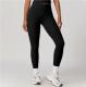 Sanding Tight High Waist Yoga Pants Belly Contracting Hip Raise Fitness Pants