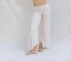 High Waist Irregular Casual Pants Yoga Cropped Pants