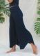 High Waist Irregular Casual Pants Yoga Cropped Pants