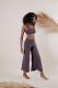 High Waist Irregular Casual Pants Yoga Cropped Pants