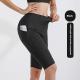 Yoga Pants Womens Sports Fitness Five-point Shark Pants