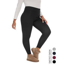 Fleece-lined Womens Warm Winter Thick Leggings
