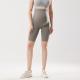 New Pregnant Women Yoga Pants Nude Feel High Elastic Belly Support Maternity Pants