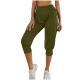 Womens Home Casual Pants High Waist Temperament Ankle-tied Harem Pants