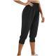 Womens Home Casual Pants High Waist Temperament Ankle-tied Harem Pants