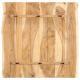   Tabletop Solid Acacia Wood 58x(50-60)x2.5 cm   Tabletop