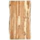   Tabletop Solid Acacia Wood 58x(50-60)x2.5 cm   Tabletop