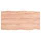   Tabletop 100x50x(2-4) cm Solid Wood Treated Live Edge  