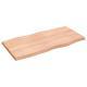   Tabletop 100x50x(2-4) cm Solid Wood Treated Live Edge  