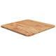   Square Tabletop 60x60x1.5 cm Untreated Oak Wood  